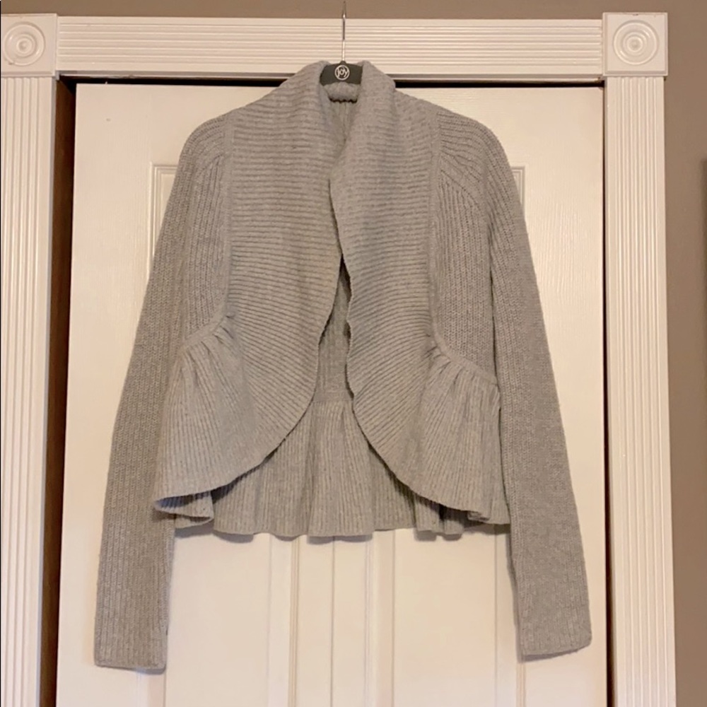 Gray Express sweater